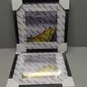 Tiblue 12x12 Picture Frames Black Made of Solid Wood Display Pictures 10x10 or 8x8 with Mat or 12x12 without Mat – Each 12x12 Inch Square Photo Frames with 2 Mats for Wall or Tabletop Mount, Set of 2