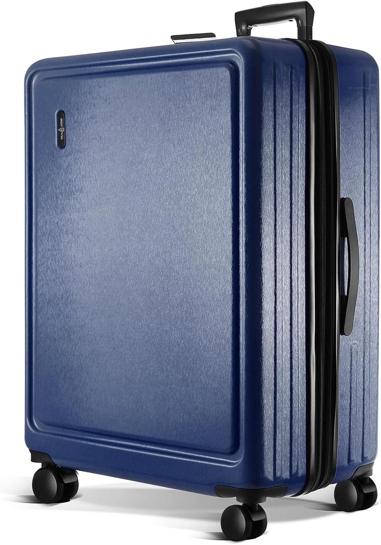 TRAVELARIM 28 Inch Luggage with Spinner Wheels, Hard Shell Suitcase with TSA Locks for Luggage, Travel Large Suitcase, Expandable Hard Shell Suitcases, Navy, Large 28-Inch Checked