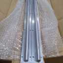 OrangeA Linear Rail 2PCS SBR16-2000mm, 2xLinear Guide Rails and 4X Square Type Carriage Bearing Blocks,CNC Rail Kit