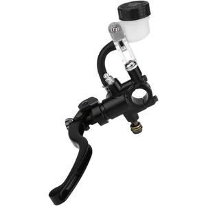 KIMISS Brake Master Cylinder Lever, 22mm 7/8" Universal Motorcycle Hydraulic Handlebar Brake Pump Cylinder Master Clutch Lever Left