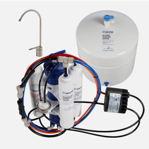 Home Master TMAFC-ERP Artesian Full Contact Reverse Osmosis System, 7-Stages, Patented 2-Pass Alkaline Remineralization, Fast 4.5s Fill Rate, 1:1 Waste Ratio, 8.5 Catalytic Carbon