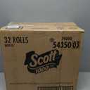Scott 1000 Trusted Clean Toilet Paper, 32 Rolls, Septic-Safe, 1-Ply Toilet Tissue