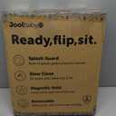 Quick Flip Toilet Seat with Built-in Potty & Splash Guard for Toddler Training, Slow Close - Jool Baby (Elongated)