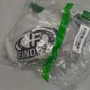 findway Ski Goggles OTG - Over Glasses Snow/Snowboard Goggles for Men, Women & Youth - 100% UV Protection (A1-white Silver Vlt 10%)