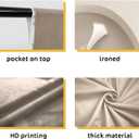 Kate Boho Backdrops Flowers Arch Photo Background Bohemia Style Portrait Photoshoot Backdrop, 7x5ft