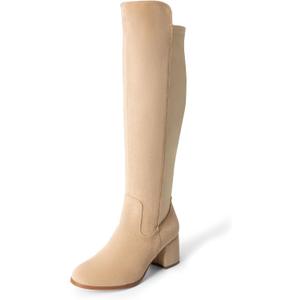 DREAM PAIRS Women's Knee High Stretchy Fashion Boots (7)