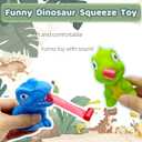 6 Pack Dinosaur Tongue Out Toys, Novelty Squeeze Toys for Kids Boys Girls, Birthday Gifts, Easter Egg Fillers, Easter Basket Essentials Stuffers
