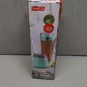 Dash 16 oz Personal USB Bottle Blender with Travel Lid and Charging Cord, Single-Serve Smoothie and Juice Maker, Aqua