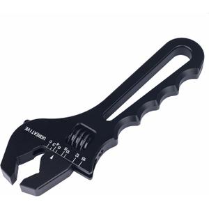 Ucreative AN Fitting Adjustable Aluminum Wrench 3AN - 16AN Black