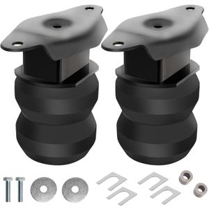 AUCERAMIC FR250SDJ 2Pcs Rear Bump Stop Rubber Compatible with 2017-2024 Ford F-250 Super Duty 2WD/4WD Truck