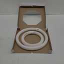 FC8T9/CW 22W and FC12T9/CW 32W Cool White Set, 8 inch T9 22 Watts Circular Light Bulbs, 12 inch 32 Watts Circline Fluorescent Bulb Round Ring Bulb CRI 80, G10q Prong