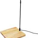 LED Aquarium Light 360 Degree Full Spectrum LED Light with Bamboo Board 10W Nano Fish Tank Light USB Powered Flat Nano Aquarium Light Bett a Fish Tank Light for Plant Growth (10w m / 8.66x9.25inch)