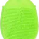 Silicone Scrubbers Shower Scrub Glove Spa Massage Bath Mitt Shower Body Skin Massager Exfoliating Scrubbers Dead Skin Remover Brush Body Brush Gloves Bath Brush Green