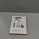 Multi Charging Cable for Apple Watch Charger 6FT, iPhone Charger USB A/C Multi Fast 3 in 1 Charging Cable for iWatch Ultra/SE/10-1 & iPhone16-5/Pro/Plus/iPad/iPod/Airpod