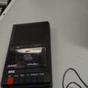 QFX RETRO-39 Portable Shoebox Cassette Tape Recorder  USB to Cassette Recording, Built-in Microphone, 3.5" Bluetooth Speaker, FM Radio, MP3 Playback, Line-in/Out, AC/Battery Powered