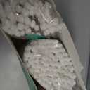 400pcs CGR Baby Safety Cotton Swabs with Large Tips for Newborn, Babies, Kids, Children, 100% Organic Cotton, White Paper Sticks, 5 Pack of 80 Swabs Total(2 Boxes and 3 Bags)