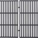 Leship 17.5 inch Grill Grates Replace for Weber 7638,Weber Spirit I & II 300 Series Spirit E/S310 E/S315 320 330 SP320 700 Genesis 1000-3500 Gold Silver Platinum B/C Gas Grill (17.5" x 11.9"Each)