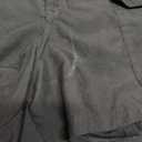 Liz Claiborne Womens Black Flat Front Casual Slash Pocket Shorts(Large)