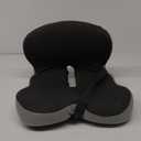 Seat Cushion for Truck Driver, Memory Foam Truck Seat Cushion with Adjustable Strap  Ergonomic Back Support & Sciatica Relief for Long Drives, Semi Truck Accessories (Dark Gray+light Gray)