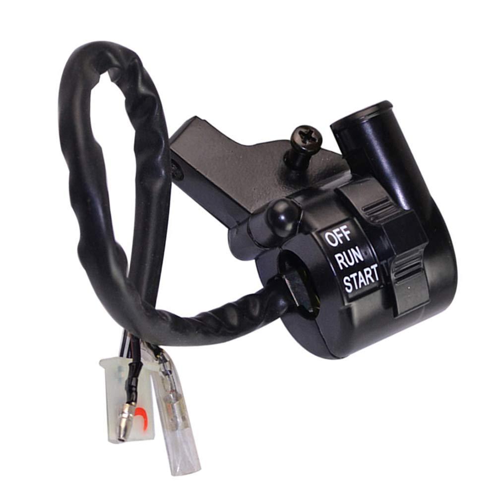 FLYPIG Throttle Housing Switch Start for Yamaha PW 50 PW50 PY50 Peewee 50 Pit Dirt Bike Case Kill Off Run Start Switch 1990-2014