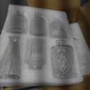 Clear Glass Bud Vases Set of 12, Mini Flower Vase for Centerpieces, Small Vases in Bulk for Wedding Decorations, Vintage Vase for Baby Shower, Party, Recepetion, Home Table Dcor