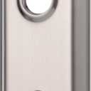 2 Pack Mortise Lock Door Plates for Interior Doors, Old Style Mortise Door Knob Cover Plate Replacement, Door Escutcheon Plates Brushed Nickel