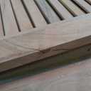18"W x 60"H Americraft Two Equal Louver Exterior Real Wood Shutters (Per Pair), Unfinished