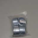 4PCS 2.72" Trailer Hub Cap, Wheel Bearing Caps for Trailers Axle Dust Cap with 8 Rubber Plugs Trailer Bearing Dust Cap for Ez Lube Axle Grease Cap 7000 to 8000 Pound