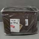 H.VERSAILTEX Modern Velvet Plush 4 Piece High Stretch Sofa Slipcover Cover Form Fit Luxury Thick Velvet Extra Large Sofa Cover for 3 Cushion Couch Width Up to 105 Inch (XL Sofa, Brown)