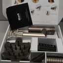 Shark SpeedStyle Pro Flex Professional Performance High-Velocity Hair Dryer System with Scalp Shield & IQ Speed Styling and Drying Suite, Lightweight, Ionic, No Heat Damage, Mocha Silver