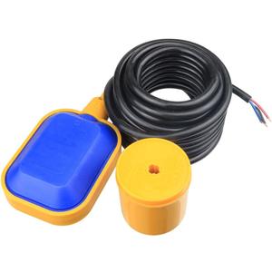 10M Cable Float Switch Water Level Controller for Sump Pump, Water Tank