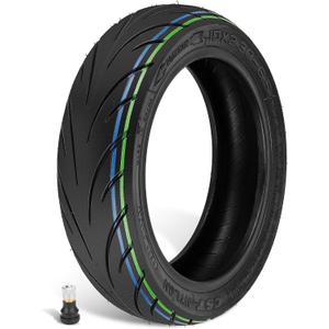 10x2.30-6.5 Tire Vacuum Tubeless Tire, Fit for NIU KQi2 Pro Electric Scooter, Replacement Front Rear Tyre, Non-slip, Explosion Proof 1pc