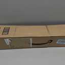 No Drill Cordless Vinyl Mini Blinds,White,29.5" W x 72" H