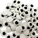 6 x Christmas Candy Eyeballs Eyes Cake Cupcake Toppers Cookie Decorations Sweet Edible Candy For Christmas Cake Cupcakes Decoration (Cute)