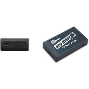 Master Lock 207D Extra Large Magnetic Key Hider Case Holder, 1-2 Key Capacity, Black