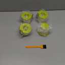 4 Pack Vacuum Filter Replacement Compatible with Ryobi ONE+ 18V Handheld Vacuum Models PCL700 PCL704 PCL705 Part # A32F05N A32HF00, Yellow