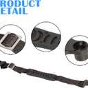 PRO CAKEN Rear Adjustable Rescue Strap Pull Strap Rope for KX KXF KLX RMZ DRZ Dirtbikes Motocross Universal,Black