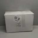 Nervure 350PCS Ivory Plastic Plates - Ivory Gold Plastic Dinnerware Sets for 50 Guests - 100 Gold Disposable Plates, 50 Pre Rolled Silverware Sets, 50 Cups Perfect for Wedding & Party