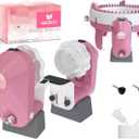 GEOCCI Electric Knitting Machine Adapter for Sentro 40-Needle and 48-Needle Round Knitting Machines (Pink)