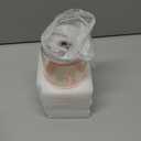 ColoVie Glass Tumbler with 3 IN 1 Lids and Glass Straws(Extra Silicone Tips), Silicone Protective Sleeve, Iced Coffee Cup, Travel Water Bottle, Soda Beer Glass Cups, Hot Tea-Pink 20oz 1pc