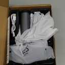 Muscle Massage for Athletes Handheld Electric Deep Tissue Back Massager, Percussion Massage Device for Pain Relief with 30 Speed Levels 9 Heads (Grey)