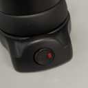 Coffee Pot 6 Cup Electric Espresso Coffee Maker Italian Moka Maker 300ml Portable Aluminum Espresso Machine Cafetera Moka Pot with Detachable Base, Gift for Home Travel (Black)