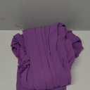 Women Maternity Dress for Photography Mermaid Off Shoulder Elegant Fitted Chiffon Gown Baby Shower Pregnancy Maxi Dresses for Photoshoot Ruched V Neck Long Mama Slim Fit Flowy Photo Props Dress Purple