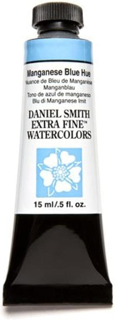 Daniel Smith Extra Fine Watercolor 15ml Paint Tube, Manganese Blue Hue (284600051)