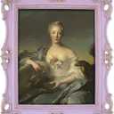SIMON'S SHOP 8x10 Picture Frame for Wall and Table-top, Vintage Picture Frames 8x10, Rococo Style Lilac Photo Display Vertical or Horizontal