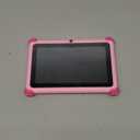 ascrecem Kids Tablets 7 Inch Android 15 Toddler Tablet for Kids with 2.4G+5G WiFi6 Penta Core 6GB RAM 32GB ROM Childrens Tablet Dual Camera 128GB Expandable Parental Control Educational Games (Pink)