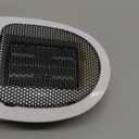 450W Space Heater, Remote Wall Outlet Electric Small Space Heater as Seen on TV with Adjustable Thermostat and Timer and Led Display, Compact for Home,Office,Bathroom