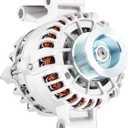 Automotive NEW Alternator Fit for Ford 7.3 7.3L Excursion 2000-2001, Fit for F250 F350 Super Duty 1999-2001 (w/Ambulance Package, Primary Alternator) & (wo/Ambulance Package) F81U-10300-EB