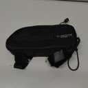 ALMSTHRE Top Tube Bag 8'' x 2'' x 3'' | Waterproof, Secure & Stable  Universal Bike Storage with Versatile Mounting  Fits Essentials | Adventure-Ready Cycling Gear (Midnight Black)