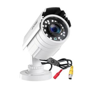 ZOSI 2MP HD 1920TVL Outdoor Indoor Security Camera 1080p (Hybrid 4-in-1 HD-CVI/TVI/AHD/960H Analog CVBS), 24PCS LEDs, 80ft IR Night Vision, Weatherproof Surveillance CCTV Bullet Camera